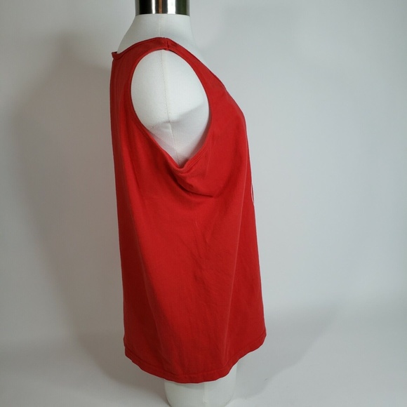 Unisex Gildan Red St. Louis Cardinals Tank Top Size Large MLB - Picture 3 of 8